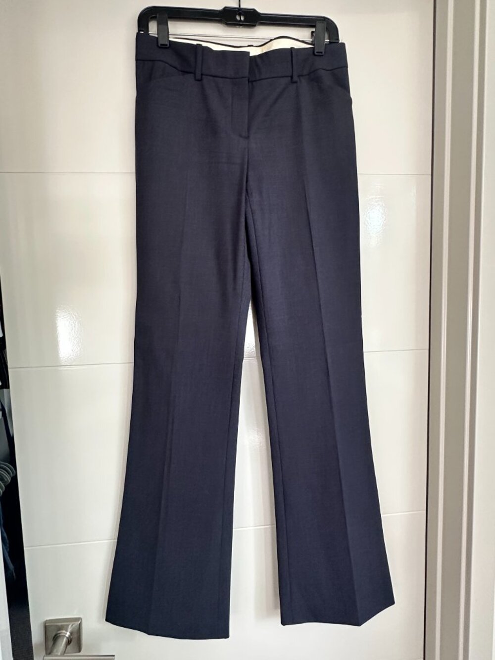 Theory Women's Max C Tailor Pants, Size 4, Nocturne Navy